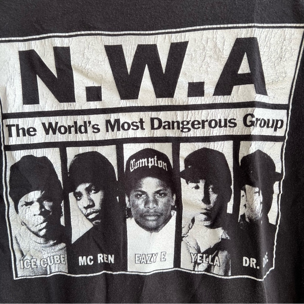 🍒💣 NWA 80’s/ 90’s rappers t-shirt